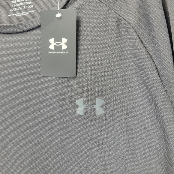 Under Armour Tech 2.0 Short Sleeve Athletic Shirt Mens XL Gray Gym Running Sport - Picture 5 of 12